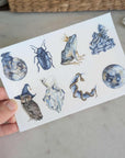 Enchanted Sticker Sheet 4 x 6"
