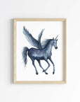 The Moonlit Unicorn Art Print