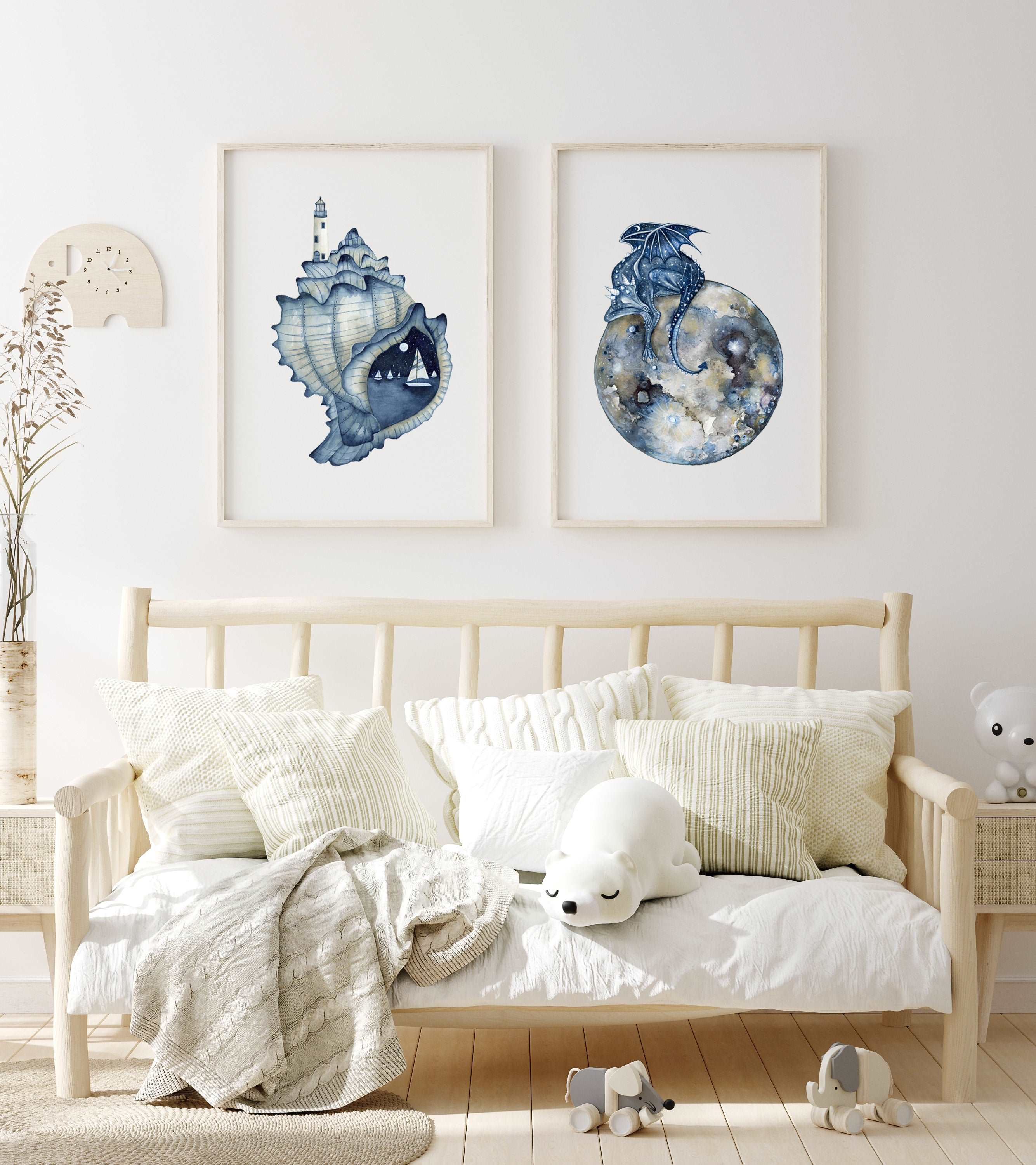 The Sleeping Dragon Art Print