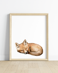 Fox Cub Dreamland (Vertical Art Print)