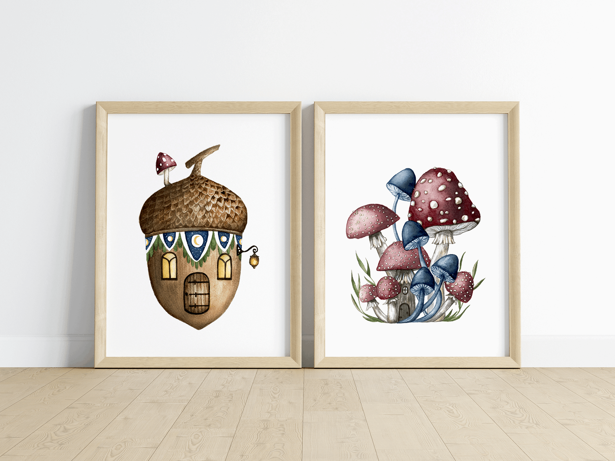 Fairy House Prints Duo (Set of 2)