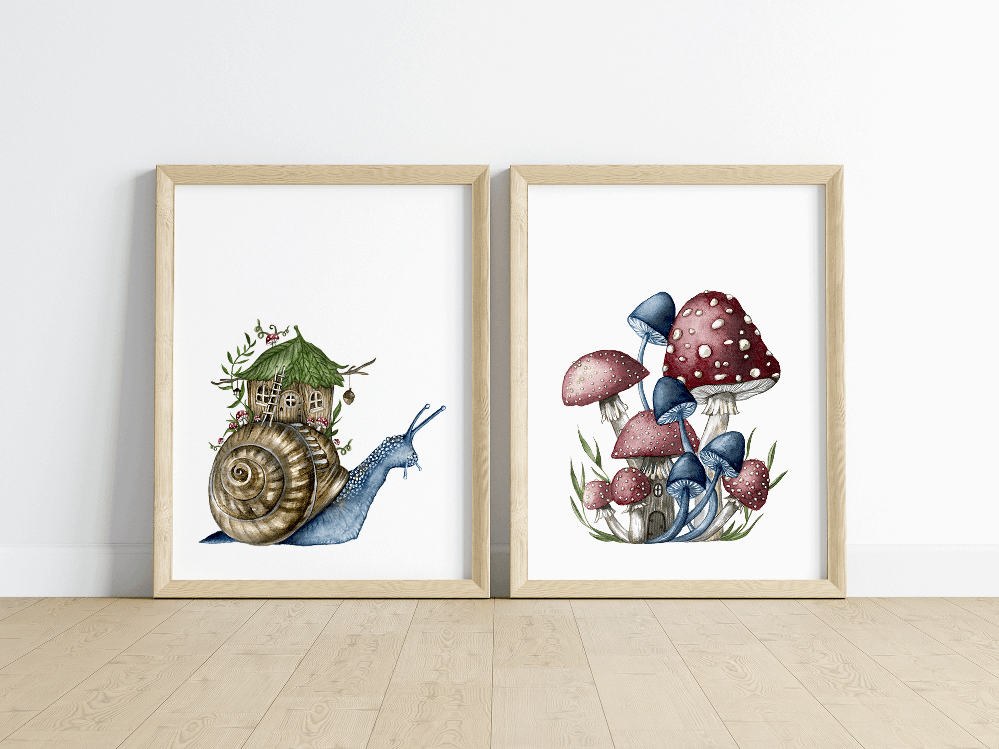 Enchanted Dwellings Art Prints Duo (Set of 2)