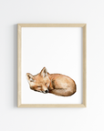 Fox Cub Dreamland (Vertical Art Print)