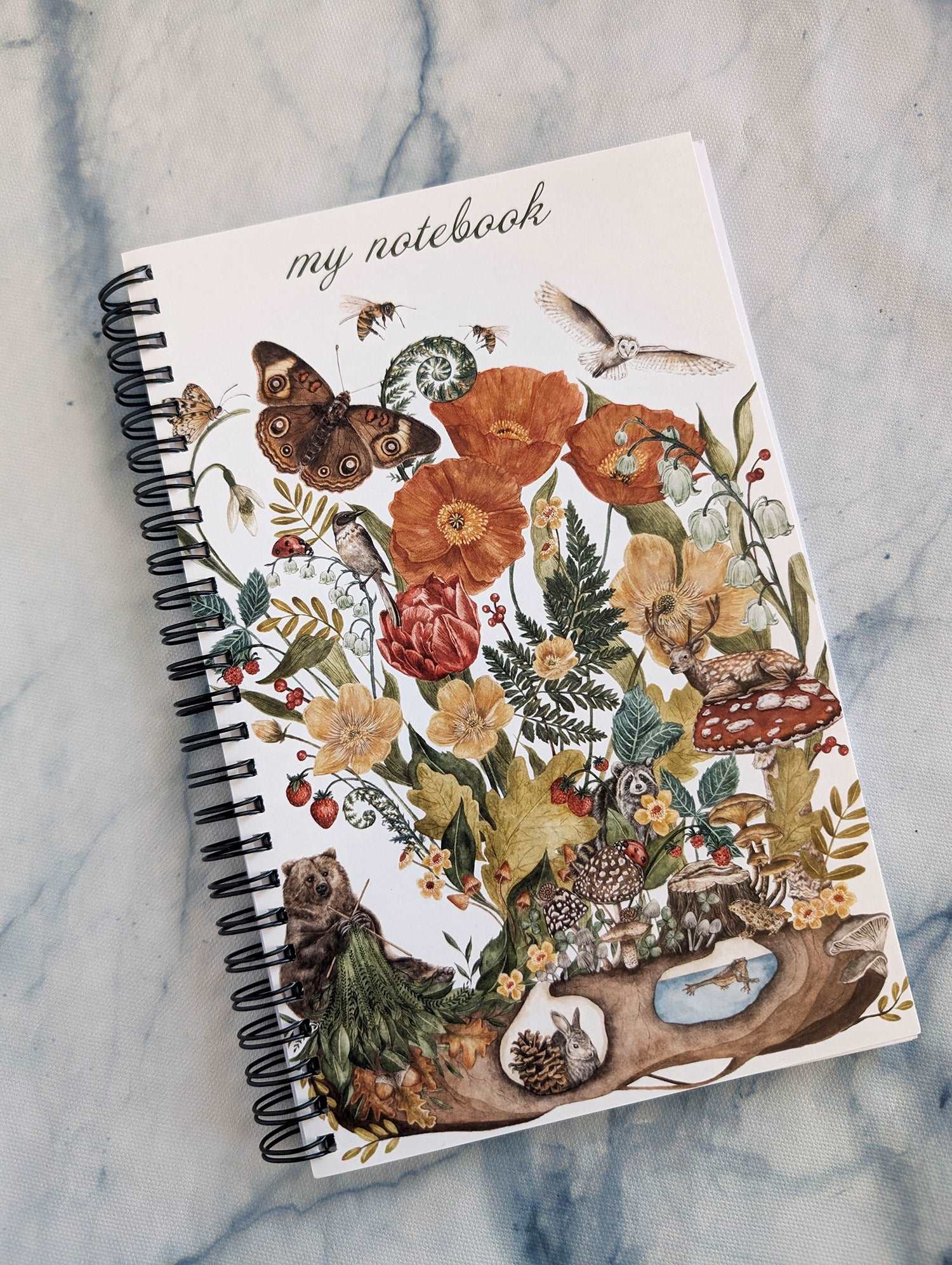 Nature's Tapestry Notebook