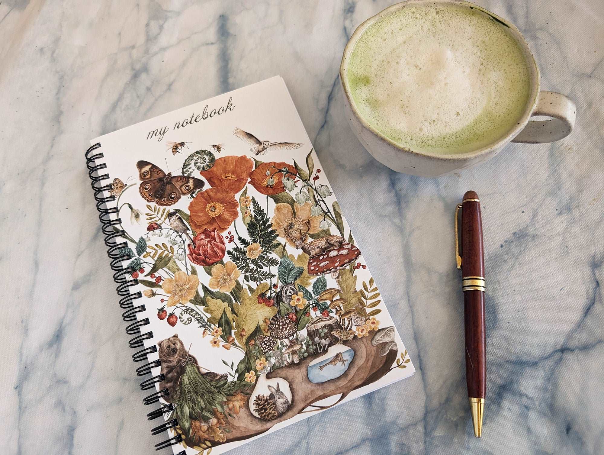 Nature's Tapestry Notebook