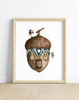 Acorn Nook Art Print