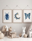 Celestial Beetle Art Print