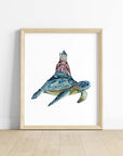 Castle of The Wise Turtle Art Print