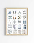 Enchanting Counting (1 to 20) Art Print