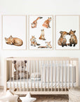 Foxland Art Prints (set of 3)