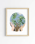 Holding Gaia Art Print