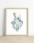 Icerberg Majesty Art Print