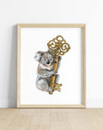 Koala's Keeper Secret Art Print