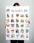 "My Mindful ABC" Art Print