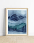 Misty Mountain 2 Art Print