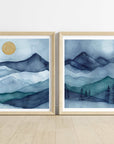 Misty Mountain 1 Art Print