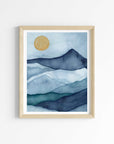 Misty Mountain 1 Art Print