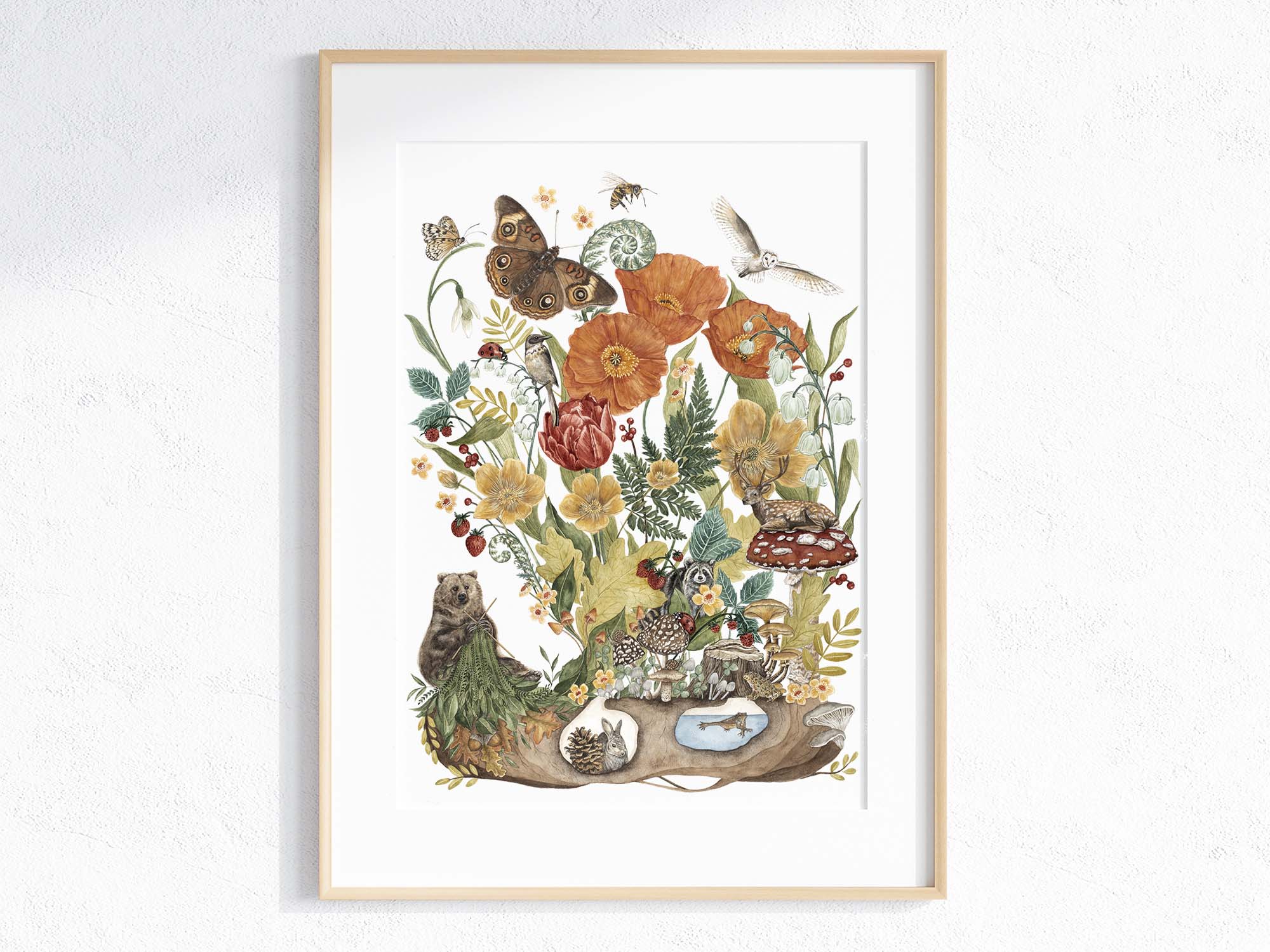 Nature&#39;s Tapestry Art Print