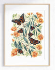 Monarch Ballet Art Print