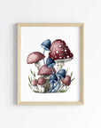 Mushroom Fairy House Art Print