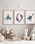 The Koi Dance Art Print