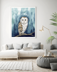 Moonlit Guardian Art Print