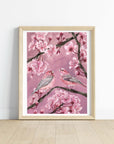 Plum Melody Art Print