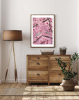 Plum Melody Art Print