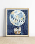 Polar Dreams Aloft Art Print