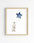 Polar star Art Print