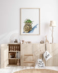 Snail Homestead Art Print (Vertical)