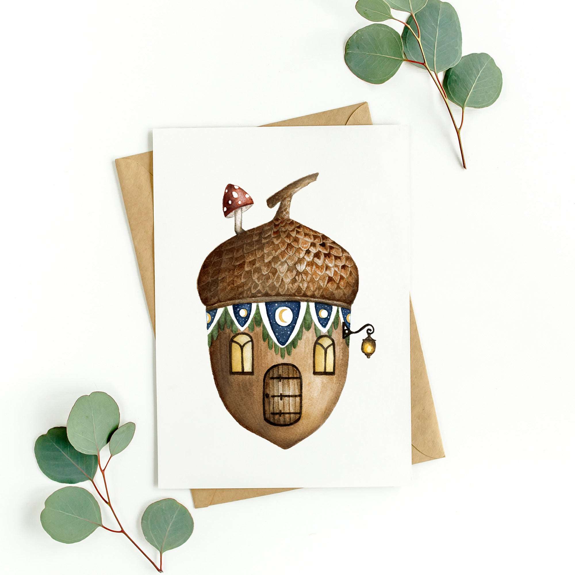 Acorn Nook Greeting Card