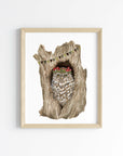 The Owl Sanctuary Art Print