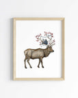 Wapiti's refuge Art Print