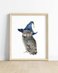 The Wizard Owl Art Print