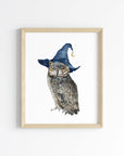 The Wizard Owl Art Print